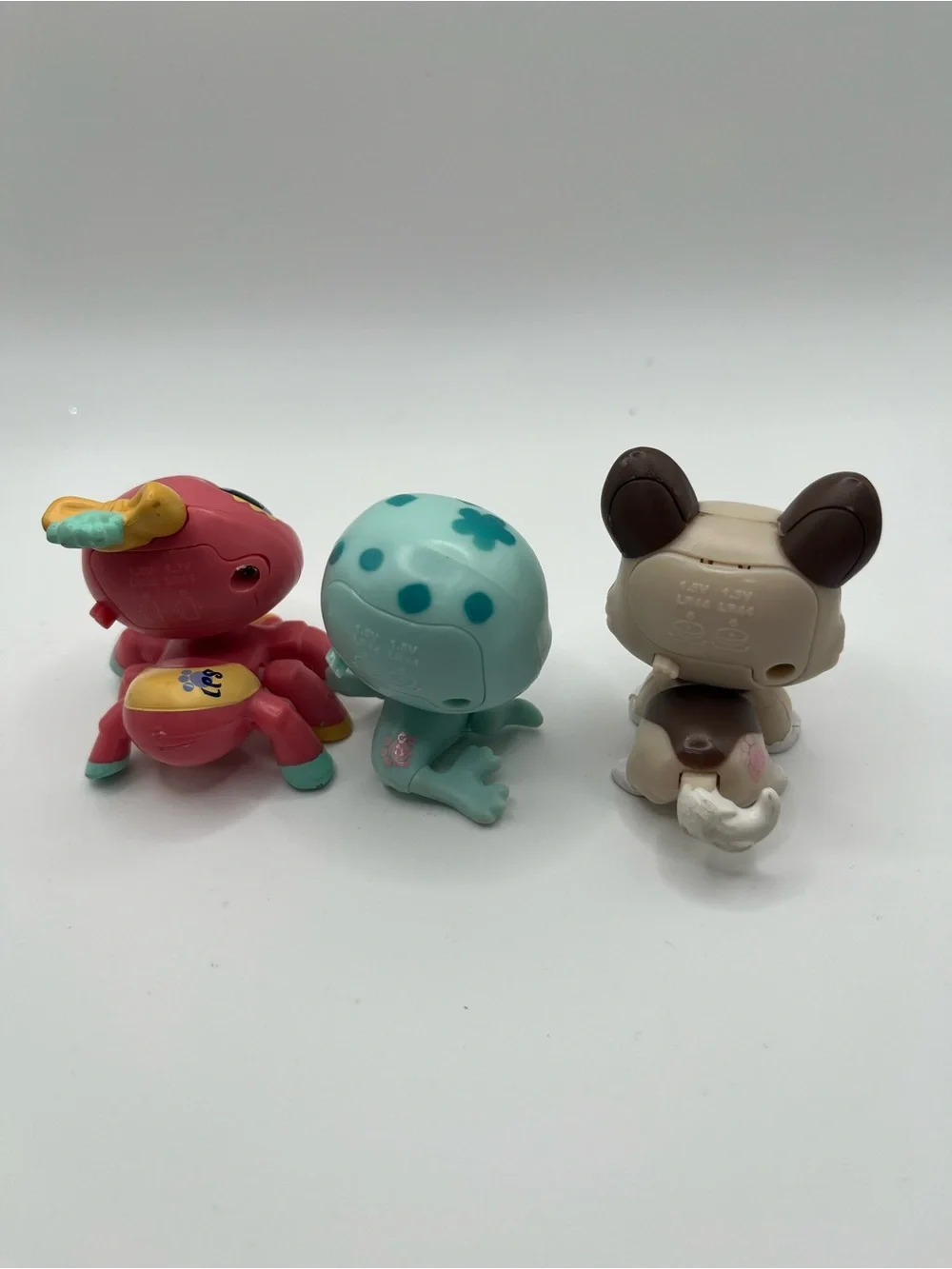Littlest Pet Shop Walkables LPS Spider Seal Dog Hasbro Lot Of 3 Works